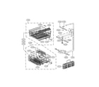 LG LDF7810WW rack assy diagram