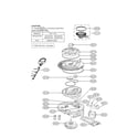 LG LDF7810WW-01 sump assy diagram