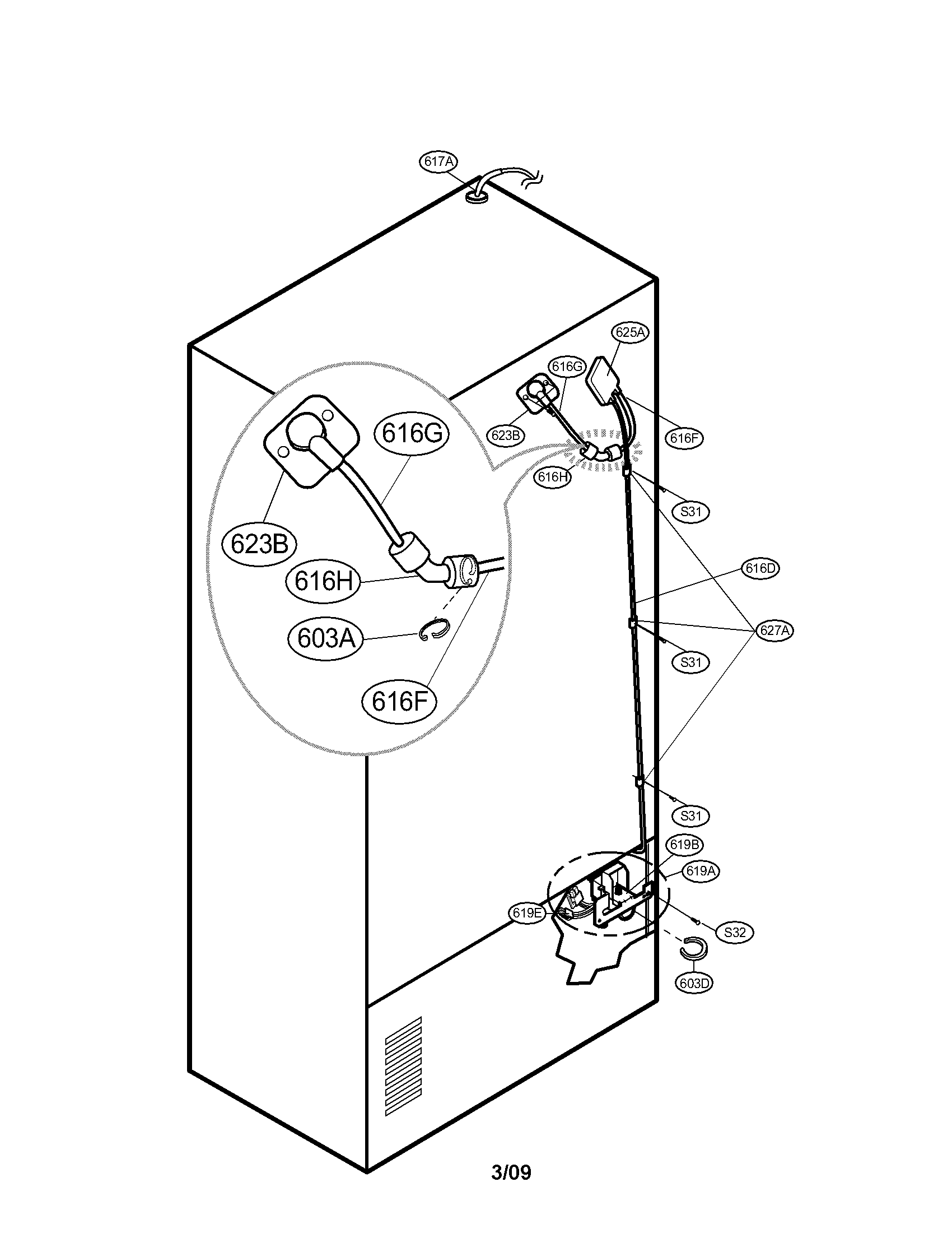 VALVE AND WATER PARTS