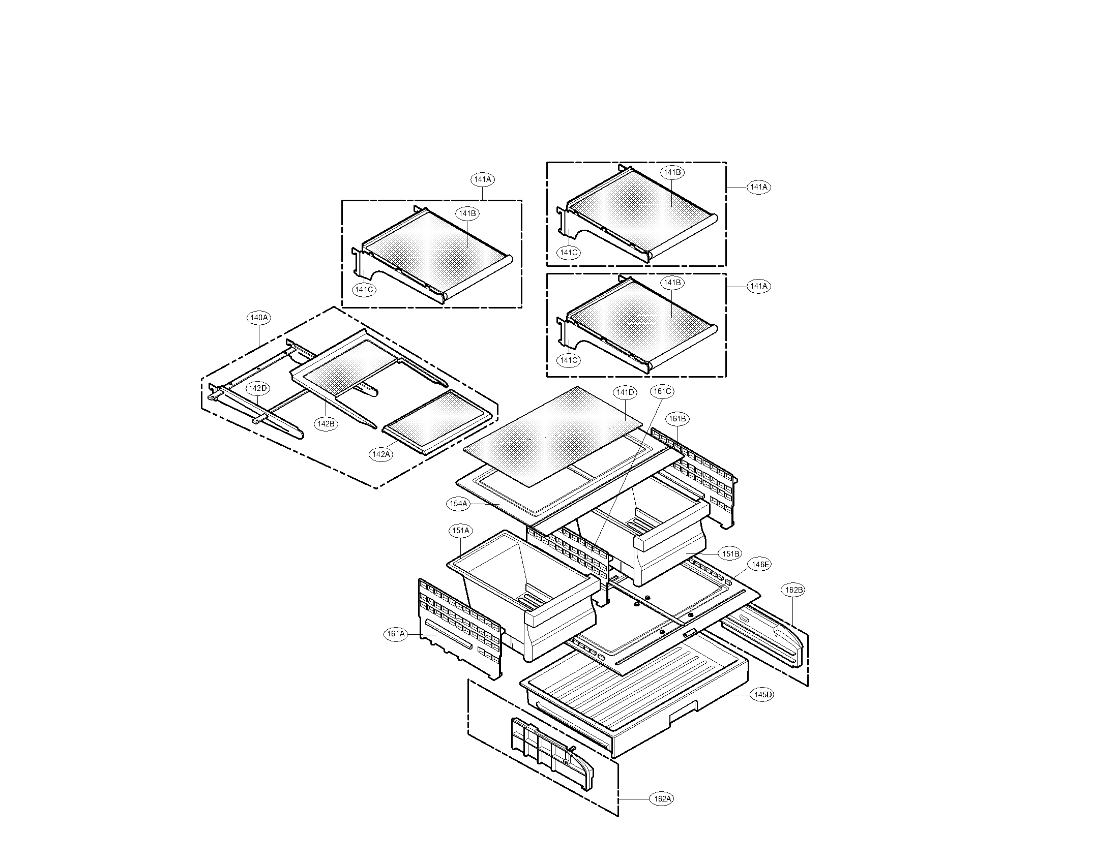 Refrigerator parts