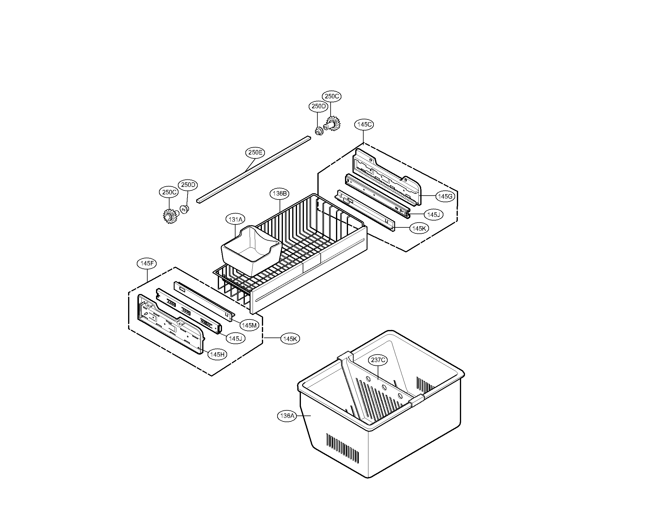 Freezers parts