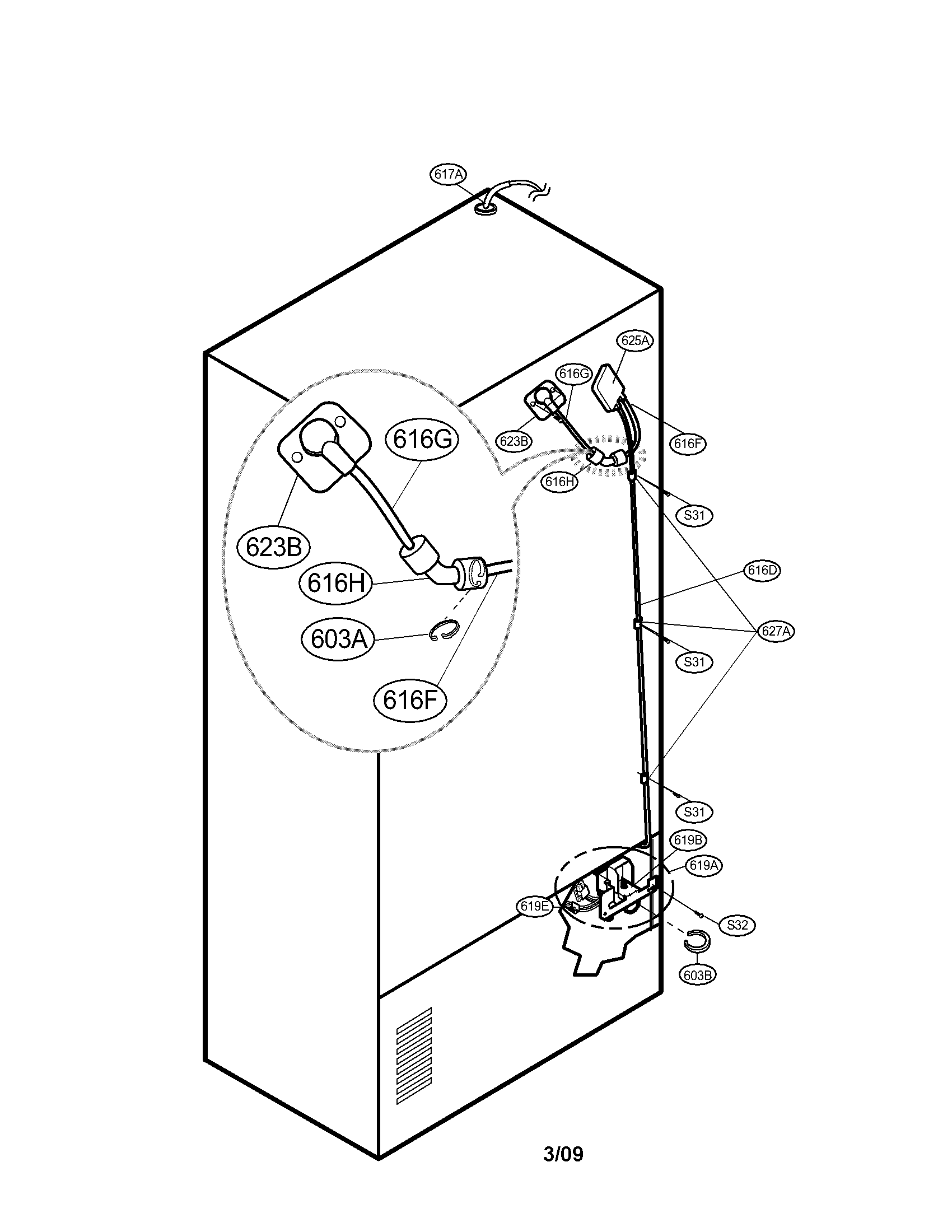 VALVE AND WATER PARTS