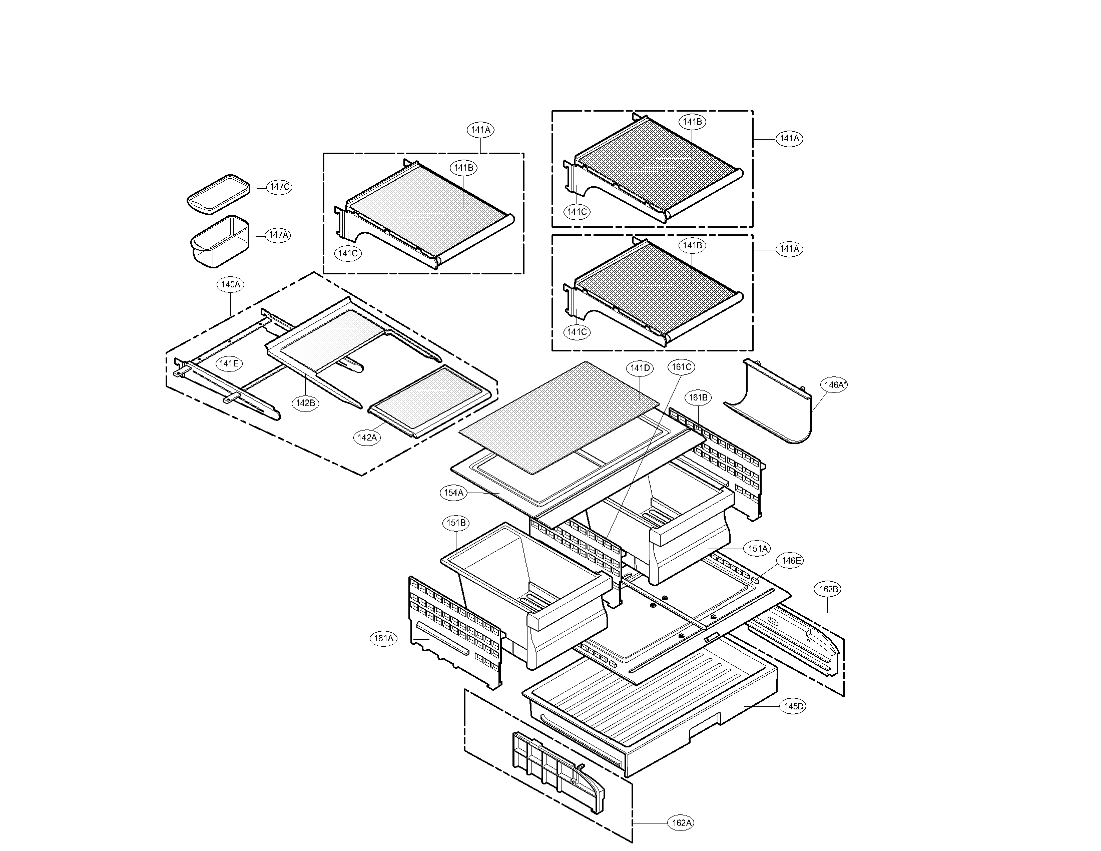 Refrigerator parts
