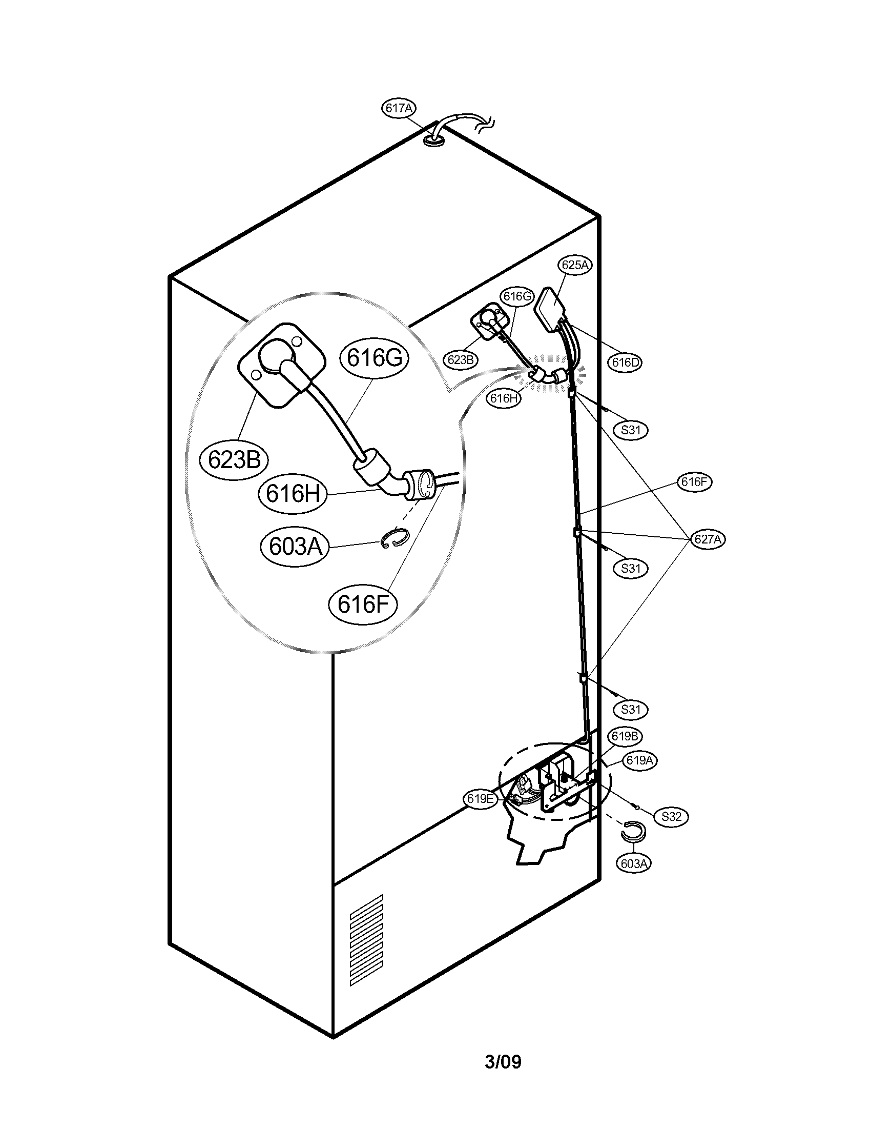 VALVE AND WATER PARTS