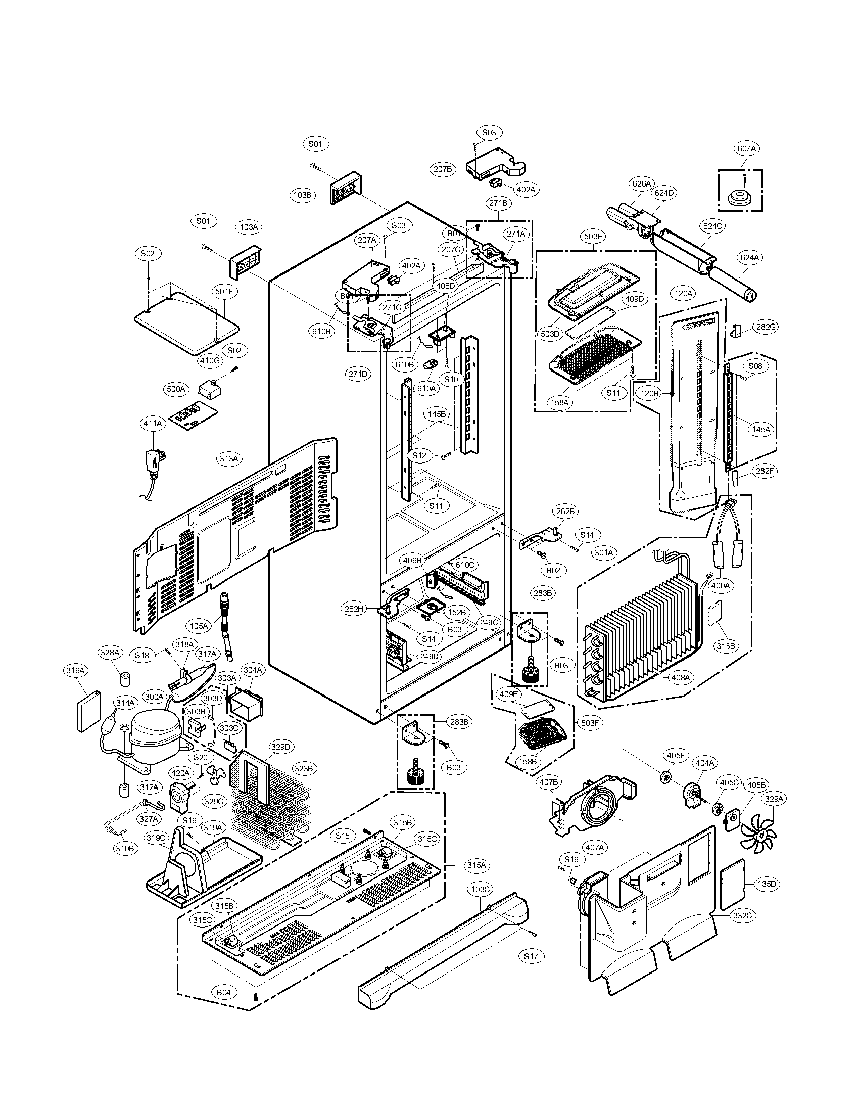 CASE PARTS