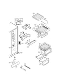 Refrigerator compartment parts