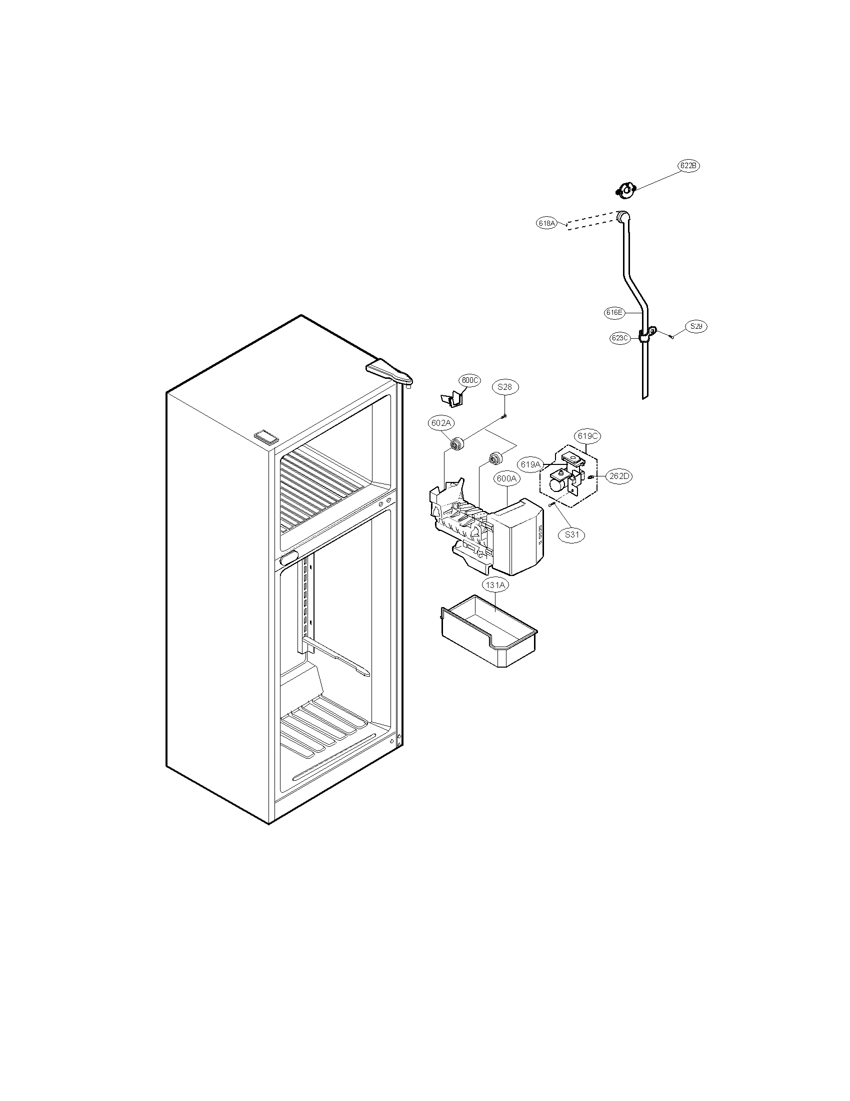 Ice maker parts