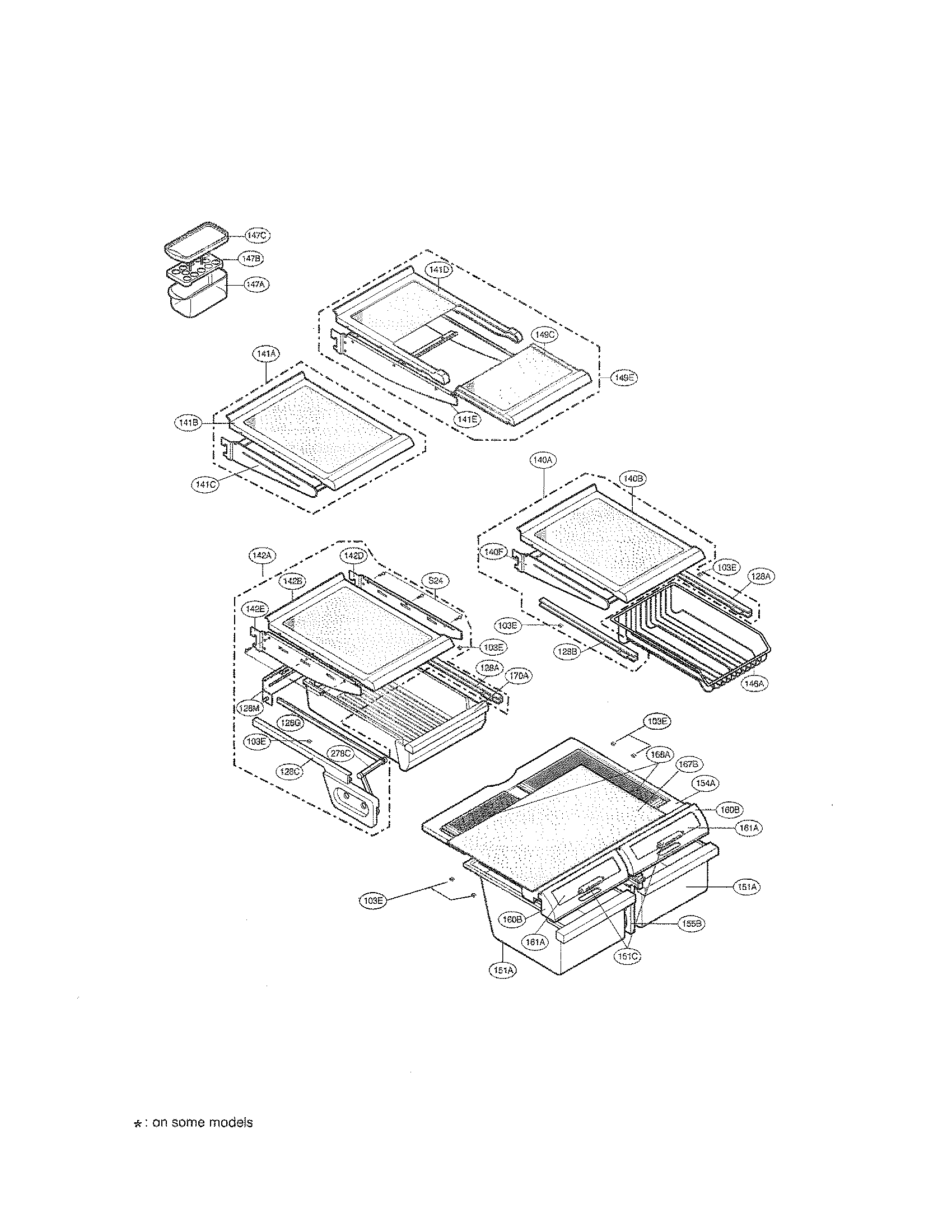 Refrigerator parts