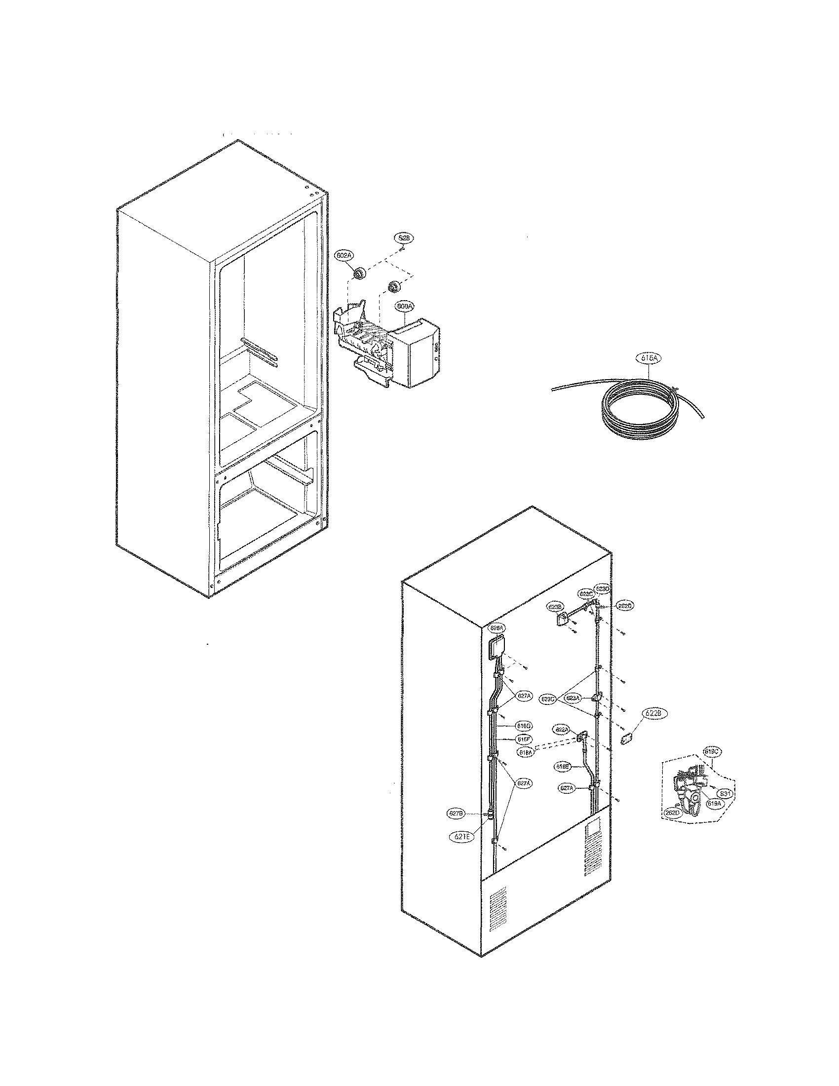 Ice maker parts