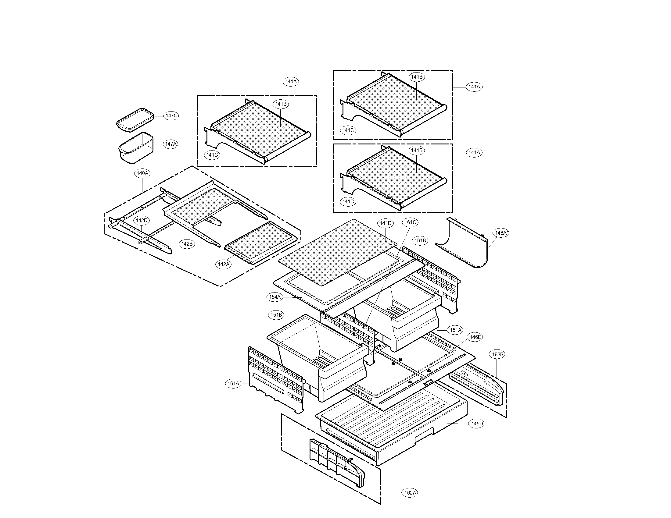 Refrigerator parts