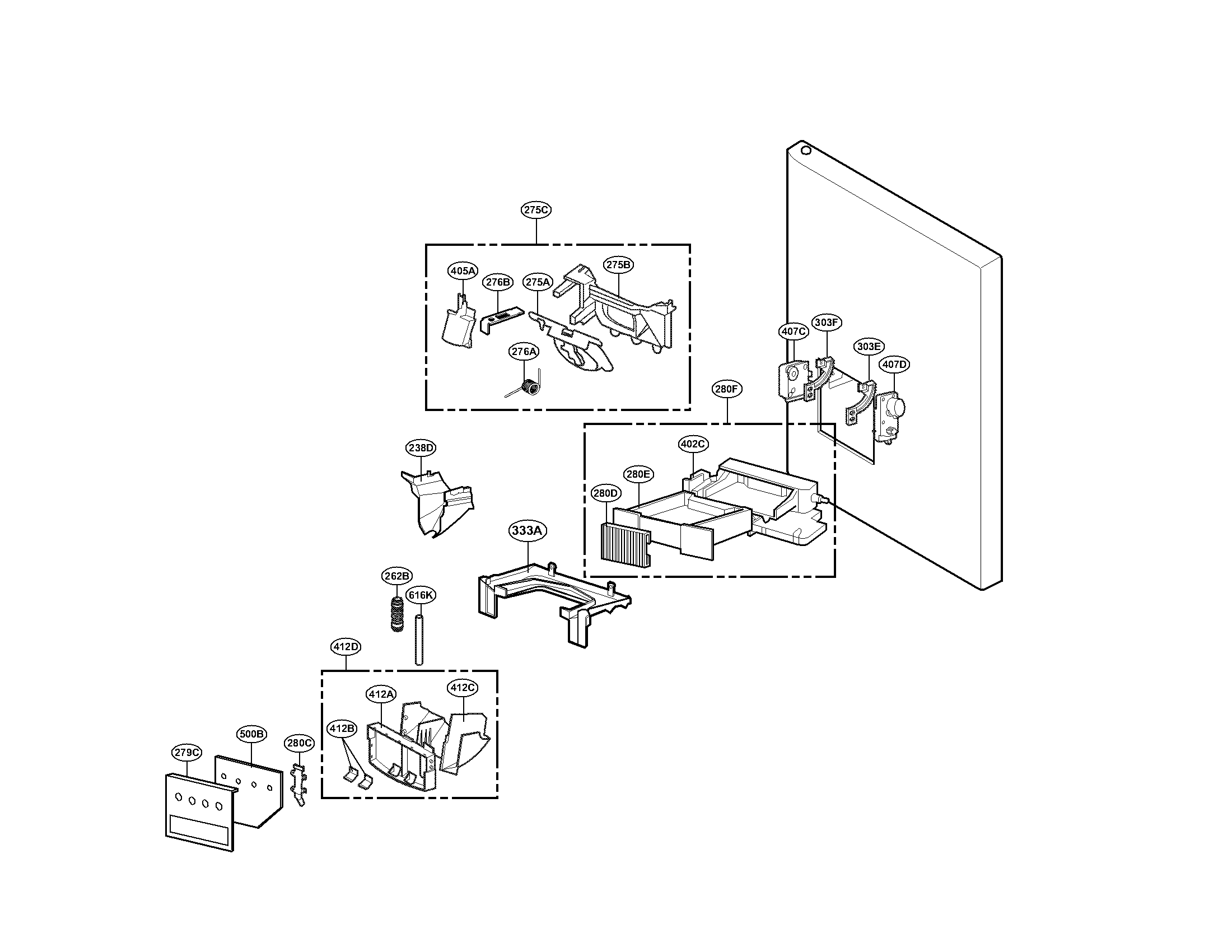 Dispenser parts
