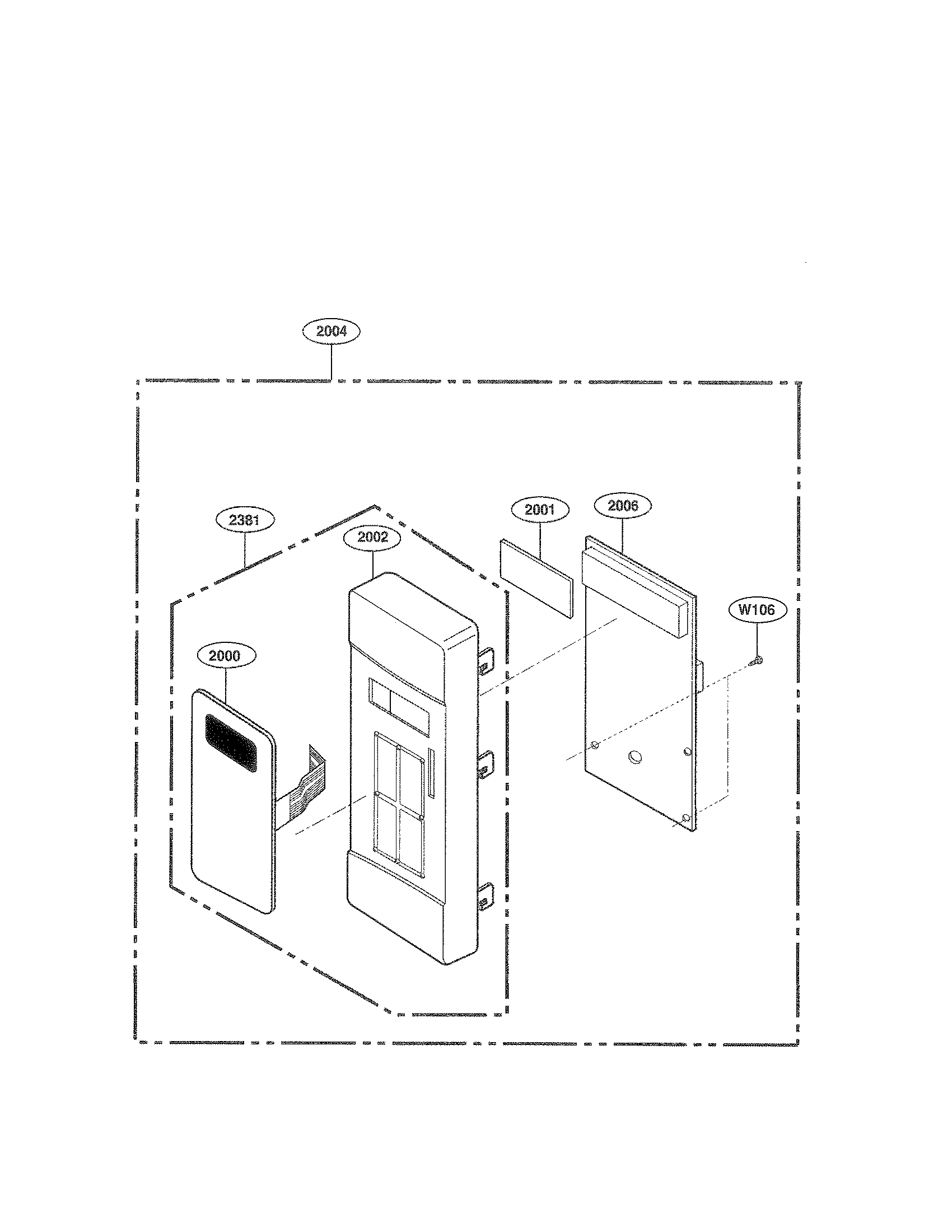 Control panel parts