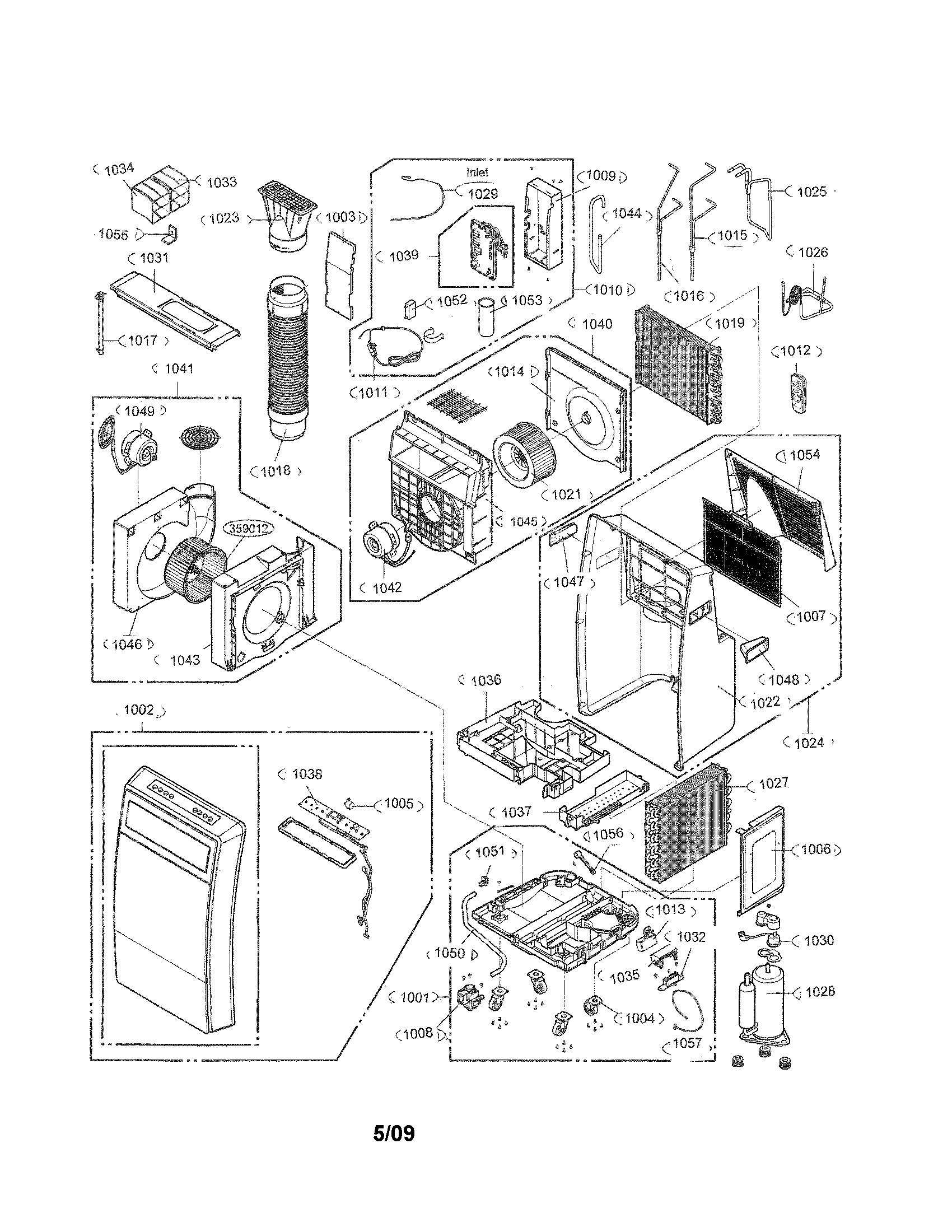 Exploded view