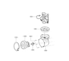 Kenmore 72137060700 motor assembly parts diagram