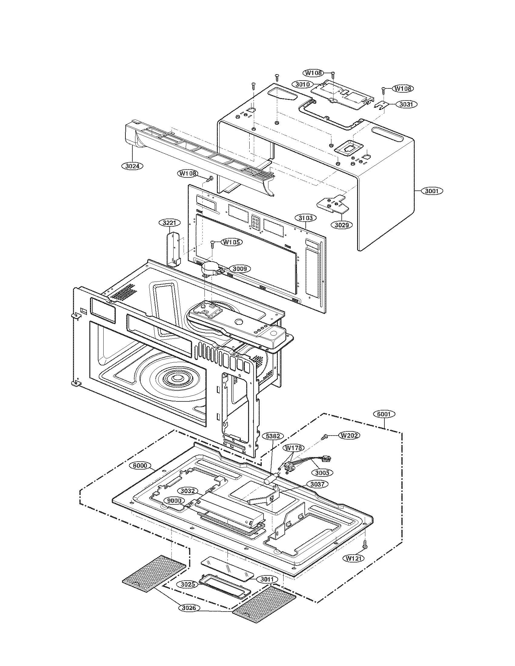 Cavity parts