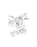 Cabinet and door parts