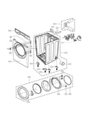 Cabinet and door parts