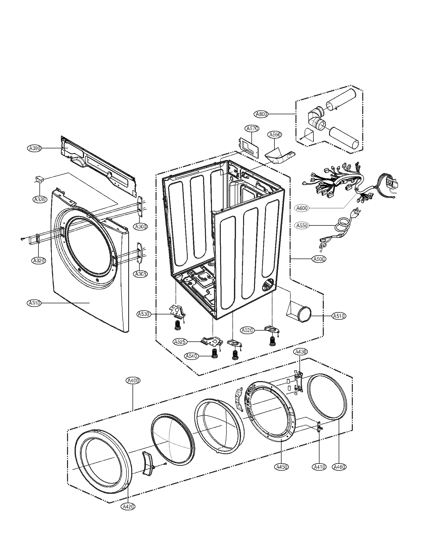 CABINET AND DOOR PARTS