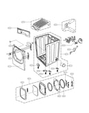 Cabinet and door parts