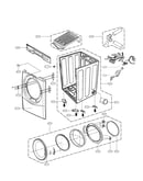 Cabinet and door parts