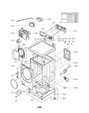 Cabinet and control panel parts