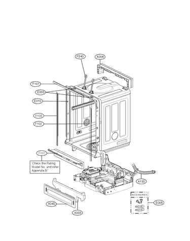 Exploded view parts