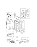 Tub assembly parts