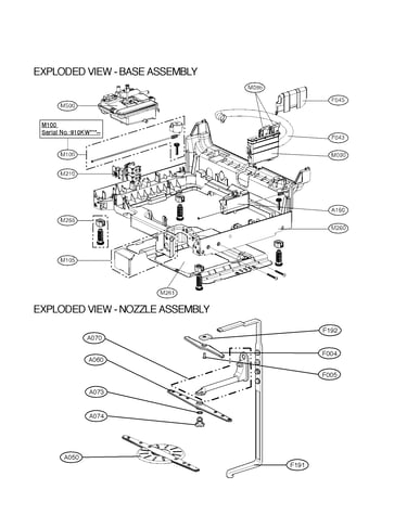 Base assembly parts
