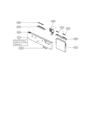 Panel assembly parts