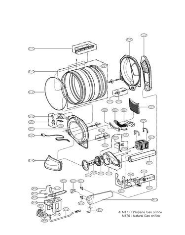 Drum and motor parts