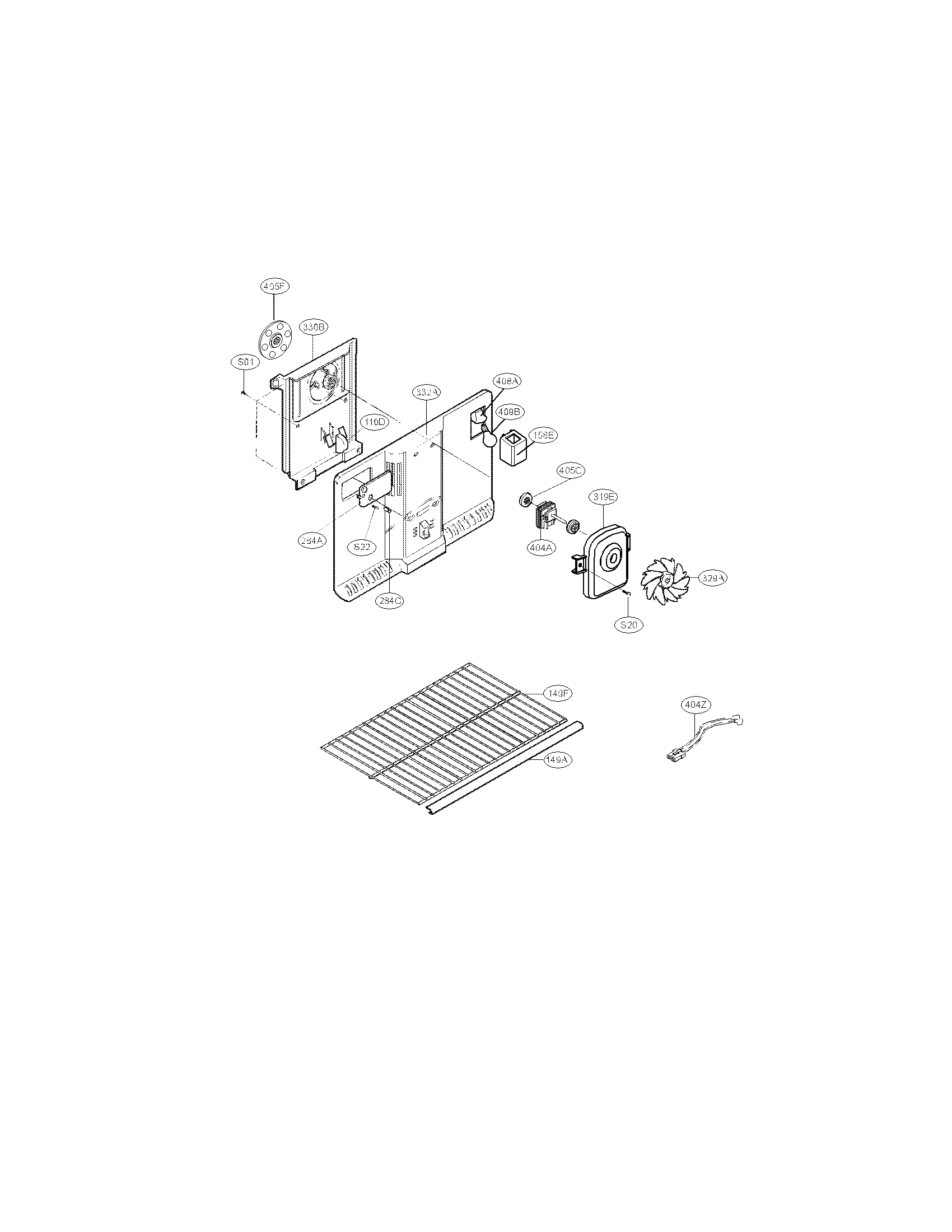 Freezer parts