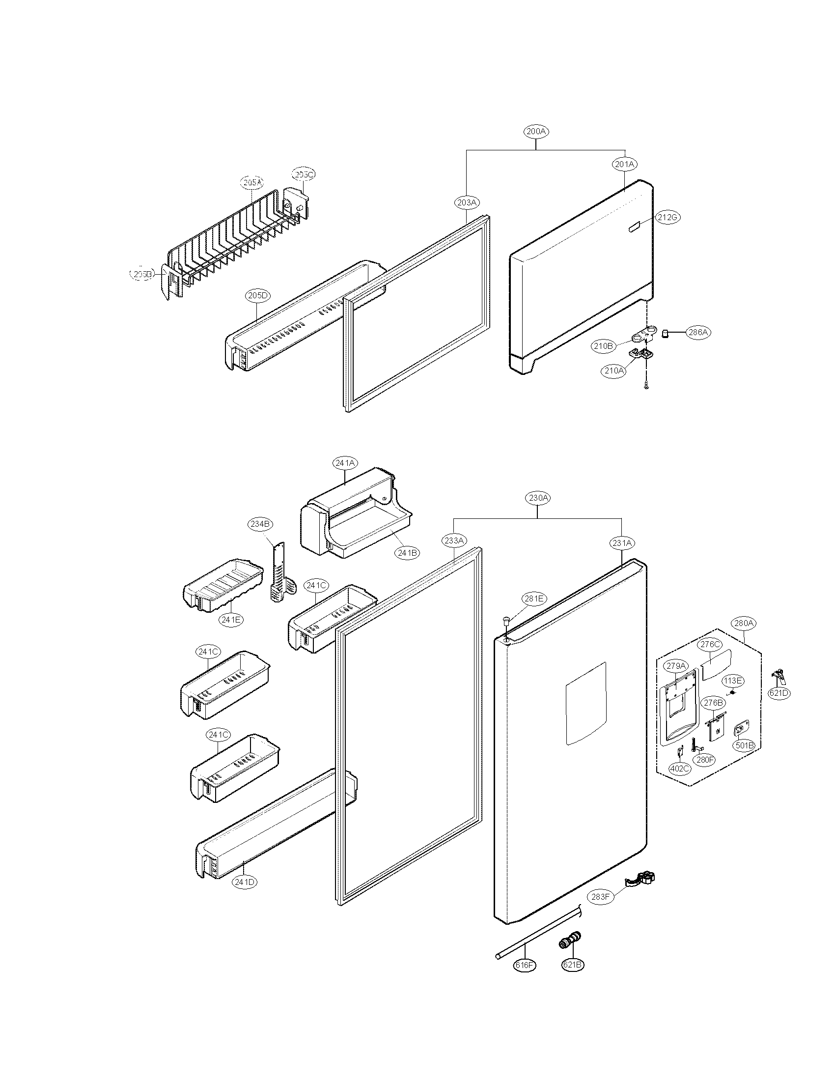 Door parts
