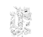 LG LFX28977ST/00 case parts diagram