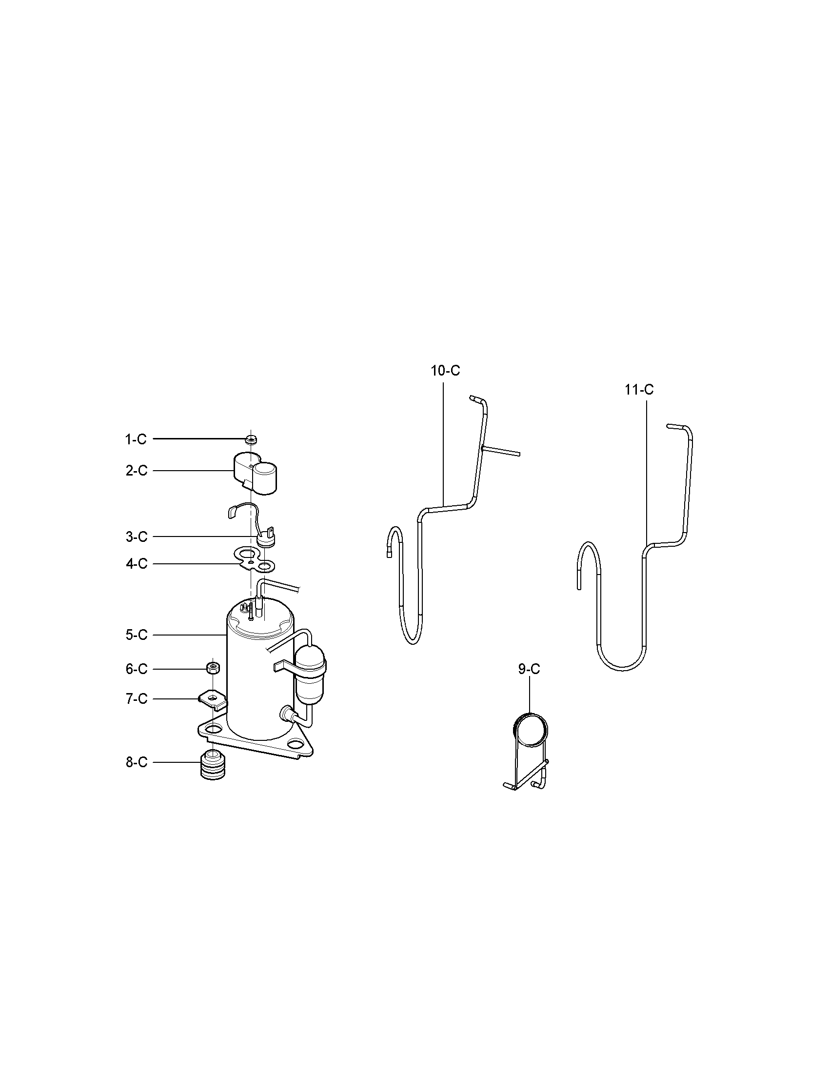 Compressor parts