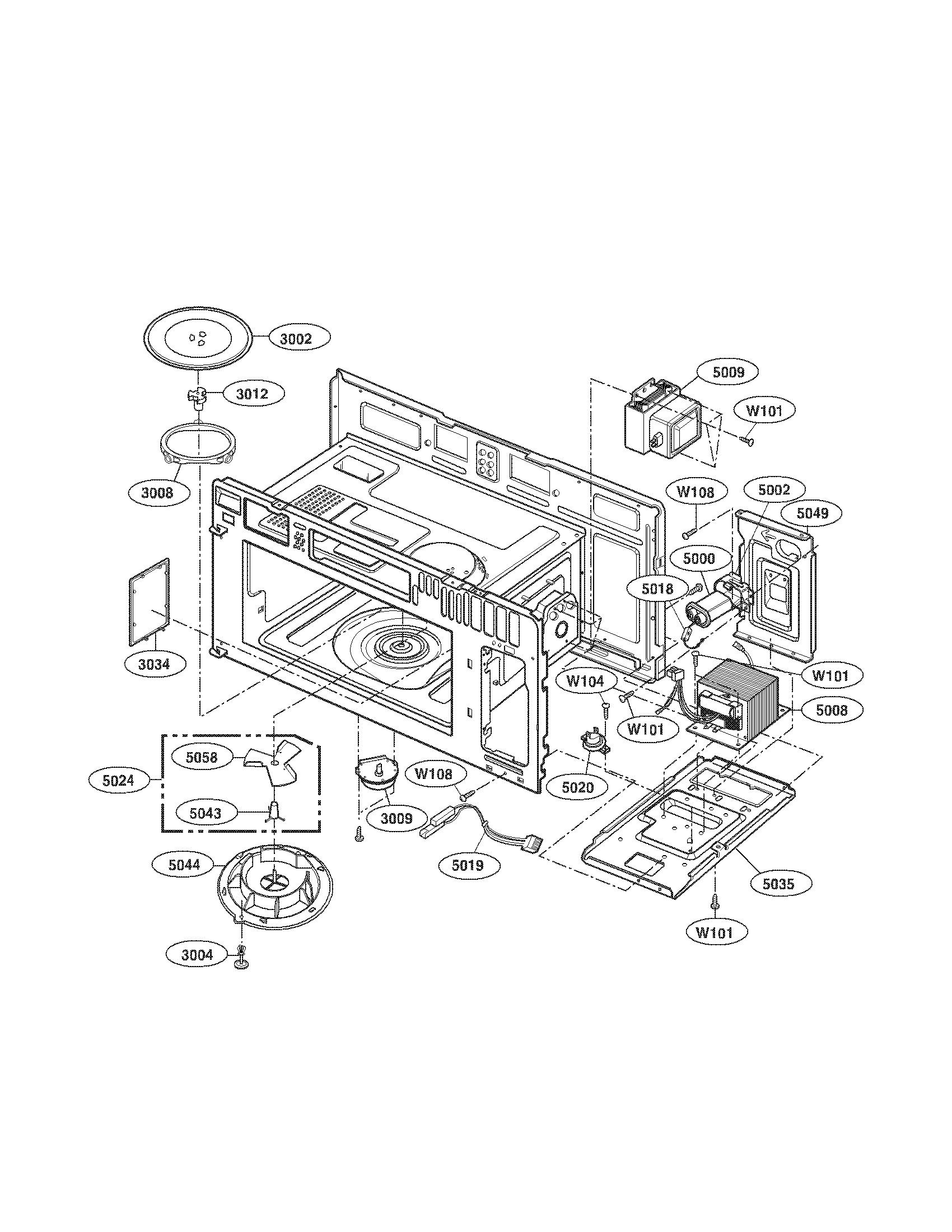 Interior parts 1