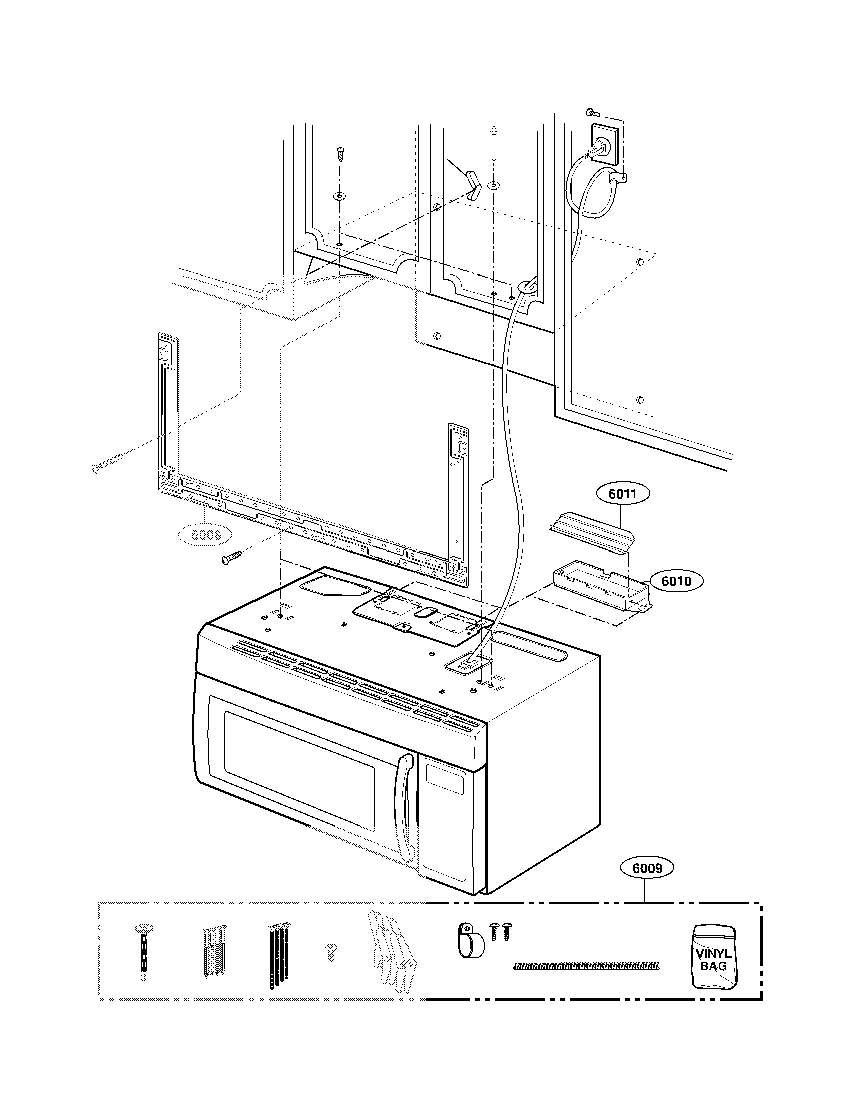 Installation parts