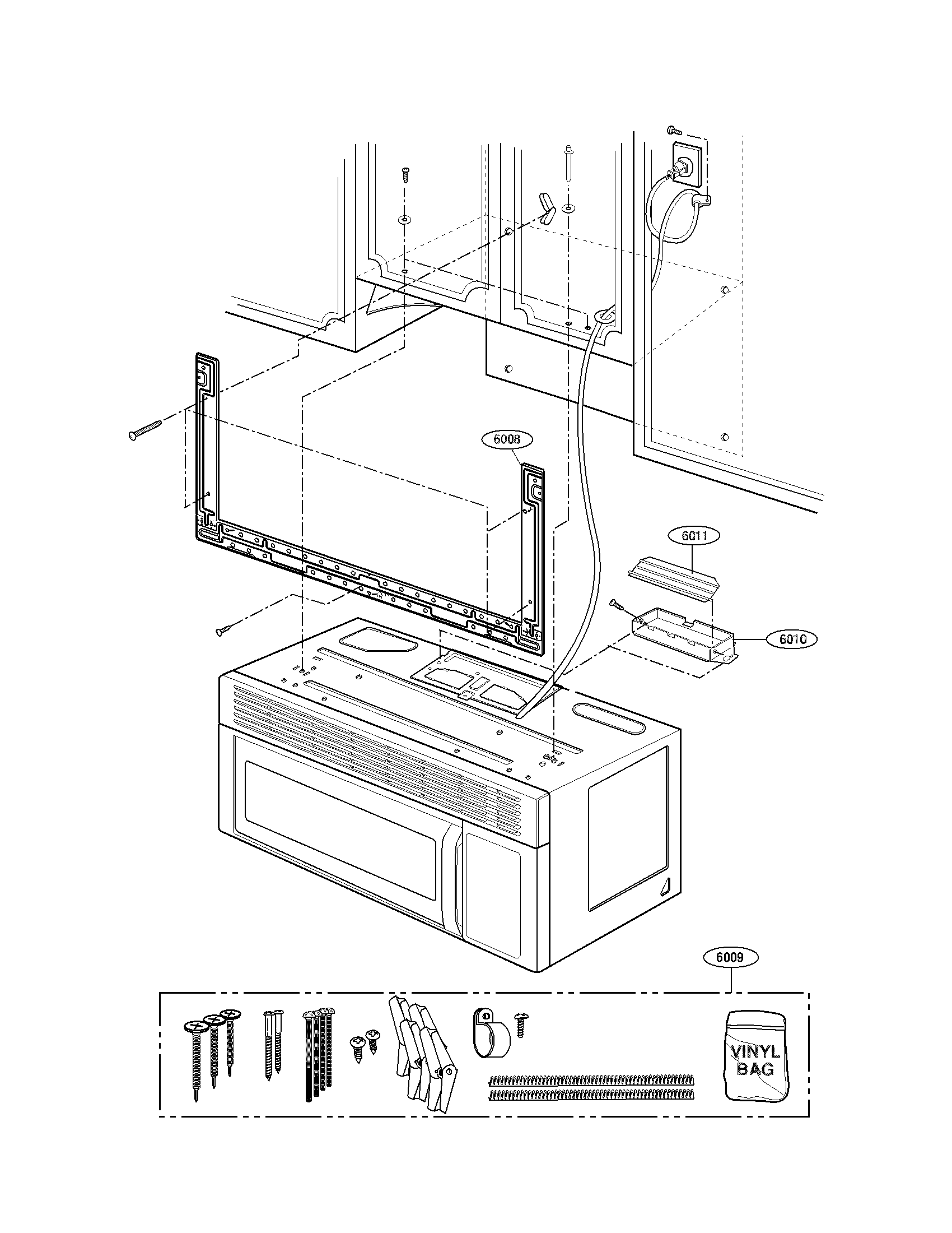 Installation parts