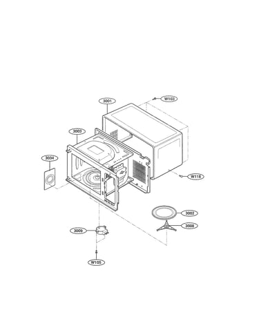 Oven cavity parts
