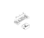 LG LFX25961AL/00 freezer parts diagram