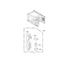 Kenmore 72169113900 latchboard parts diagram