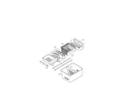 LG LRFD25850SW/00 freezer parts diagram