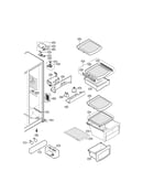 Refrigerator compartment parts
