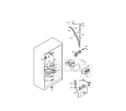 LG LSC27921TT ice and water parts diagram