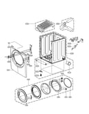 Cabinet and door assembly parts