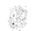 LG LRFC25750TT/00 case parts diagram