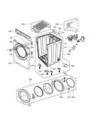 Cabinet and door parts
