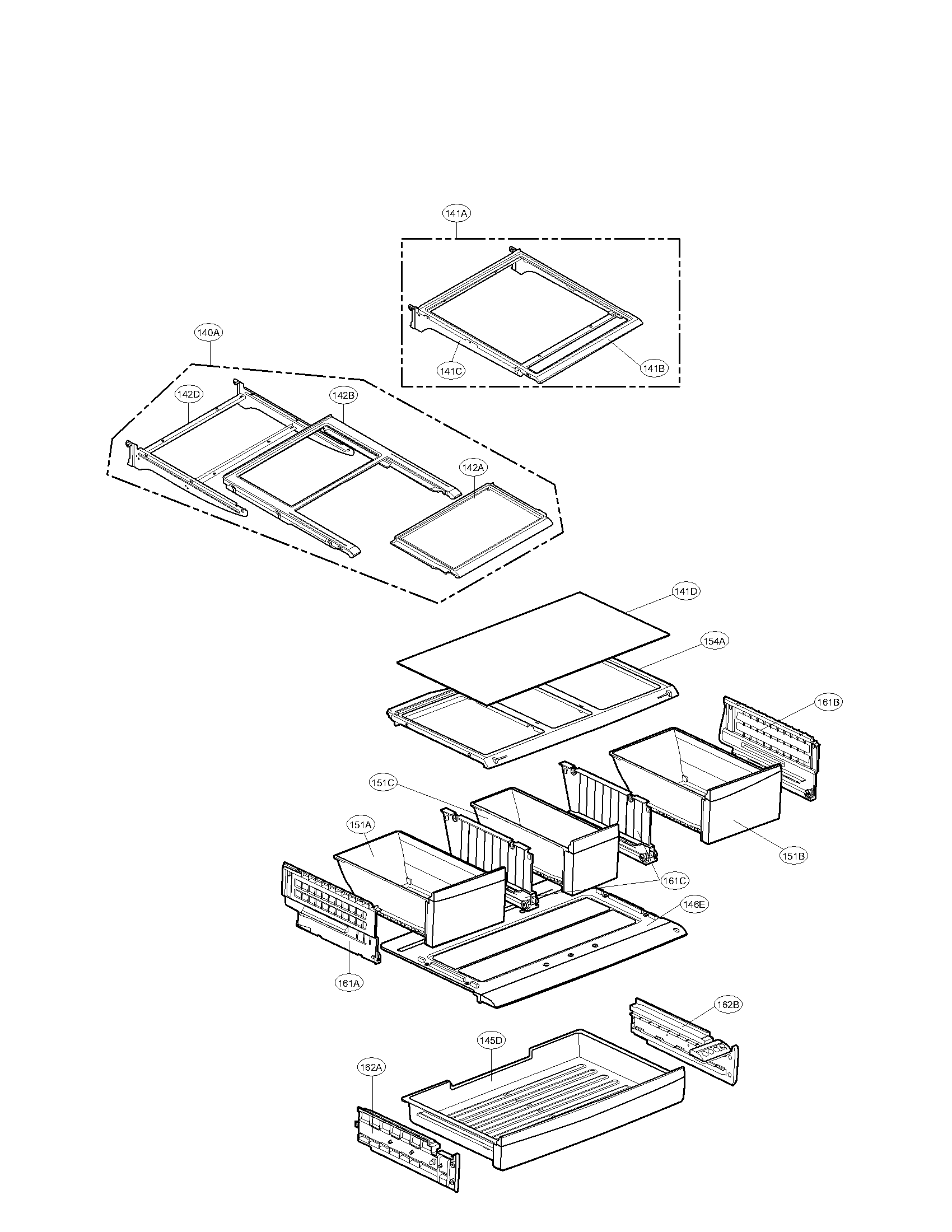 Refrigerator parts