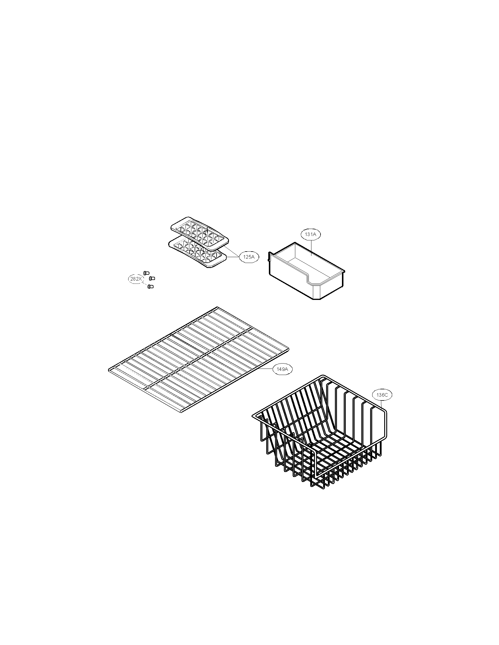 Freezer parts