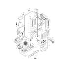 Kenmore 79578094900 case parts diagram