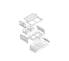Kenmore 79576209900 pantry parts diagram